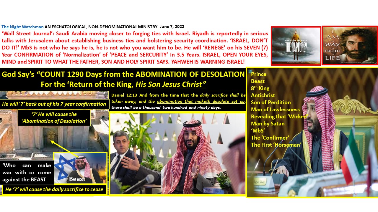  Wall Street Journal Saudi Arabia Moving Closer To Forging Ties With 